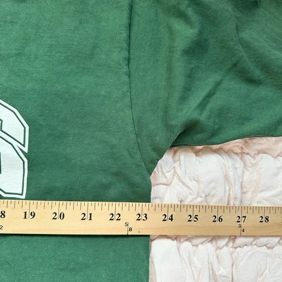 Vintage Reebok New York Jets Football T-Shirt Green Men’s L - Picture 5 of 7
